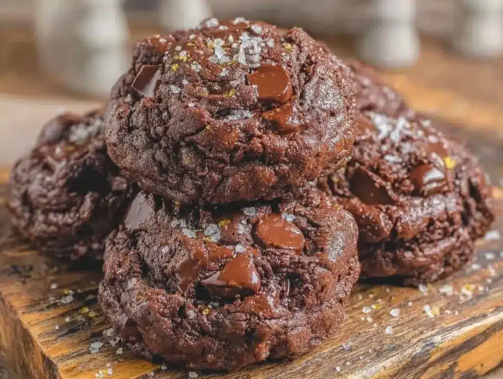 ultra fudgy one-bowl chocolate chip cookies - featured image