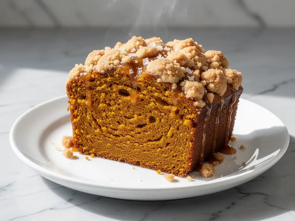 ultra-moist pumpkin bread - featured image
