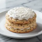 vanilla bean sugar cookies - featured image