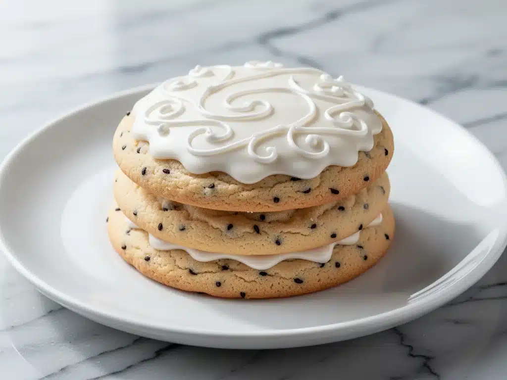 vanilla bean sugar cookies - featured image