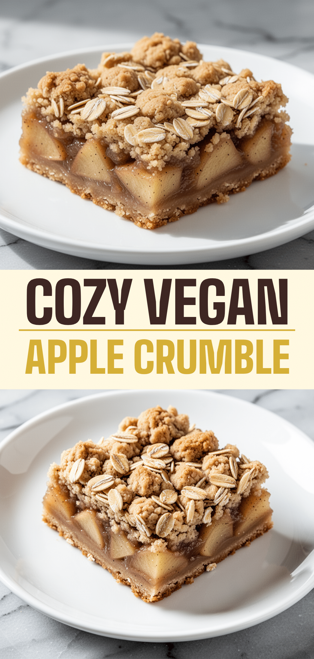 Vegan Apple Cinnamon Crumble Bars: 6 Easy Fall Baking 5 vegan apple cinnamon crumble bars recipe
