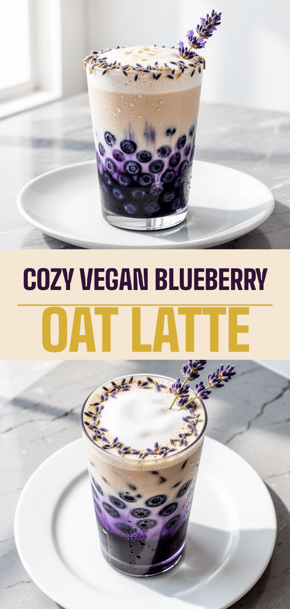 Vegan Blueberry Lavender Oat Milk Latte: 5-Min Cozy Morning Drink 5 vegan blueberry lavender oat milk latte recipe