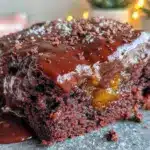vegan double chocolate avocado brownies - featured image