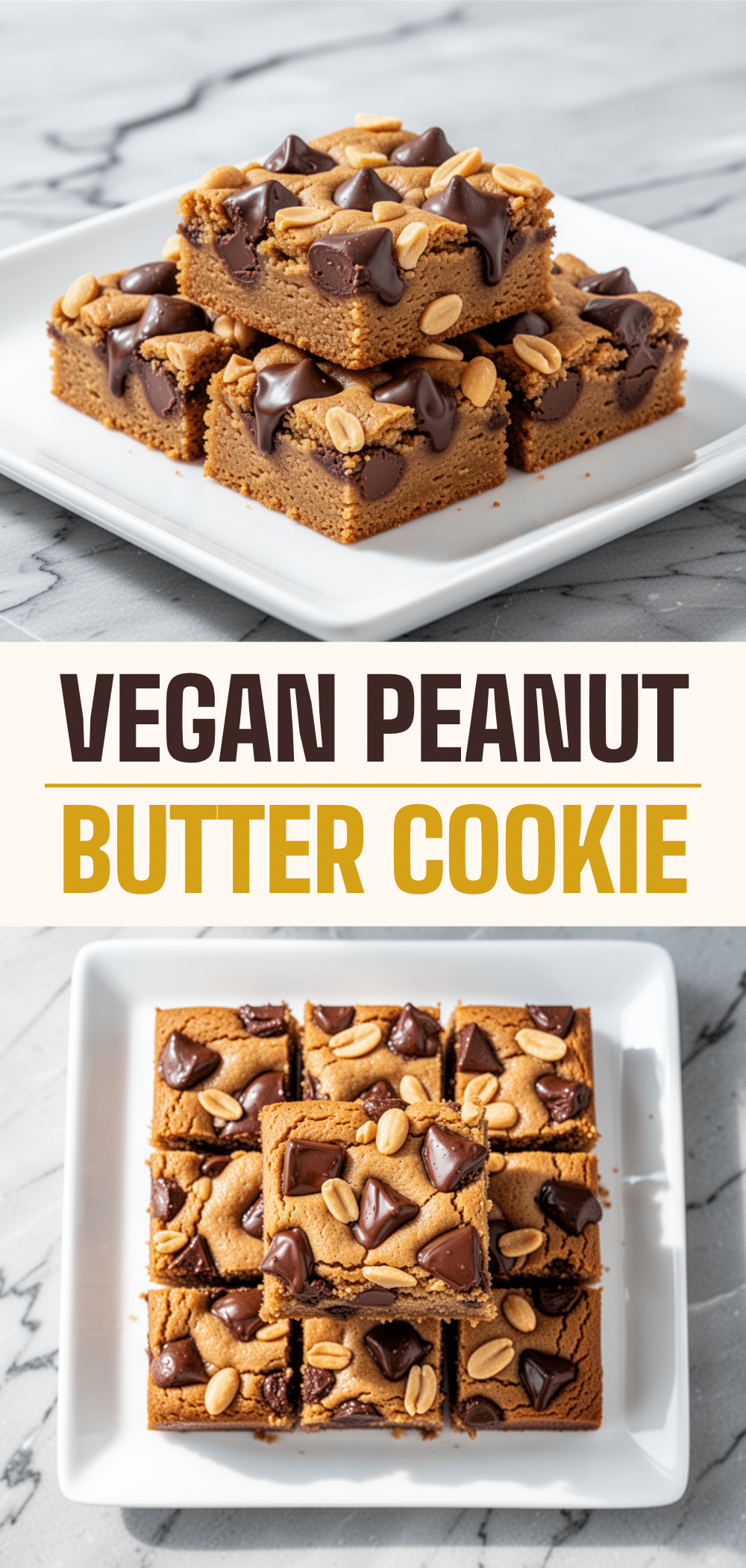 Vegan Peanut Butter Chocolate Chip Cookie Bars: Best Easy Recipe 5 vegan peanut butter chocolate chip cookie bars recipe