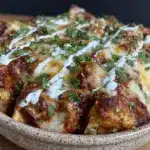 vegetarian black bean enchilada casserole - featured image
