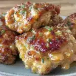 Whole30 Garlic Herb Roasted Chicken Thighs - featured image